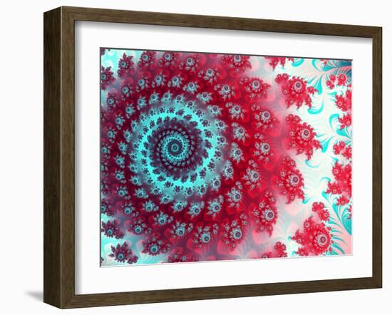 Julia Fractal-Laguna Design-Framed Photographic Print