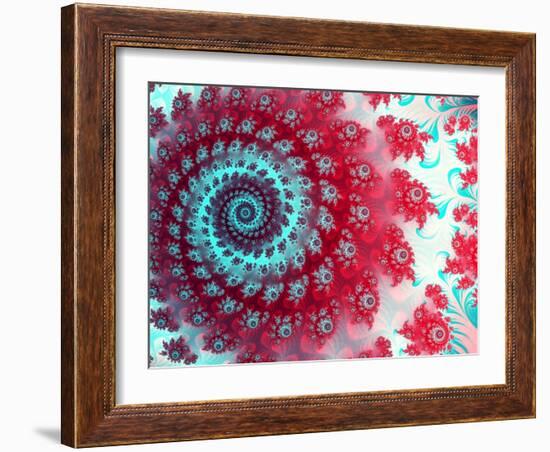 Julia Fractal-Laguna Design-Framed Photographic Print