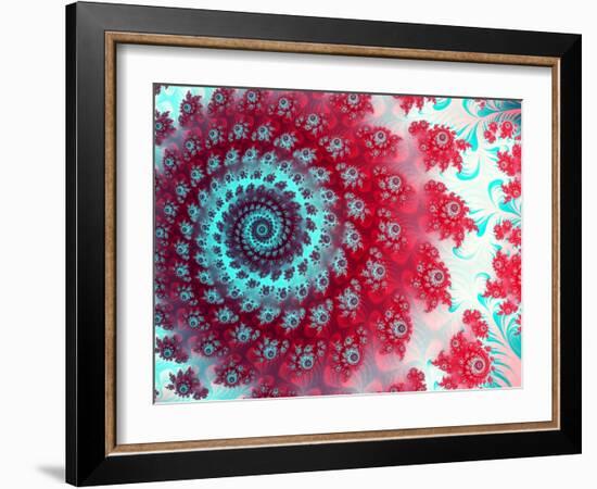 Julia Fractal-Laguna Design-Framed Photographic Print