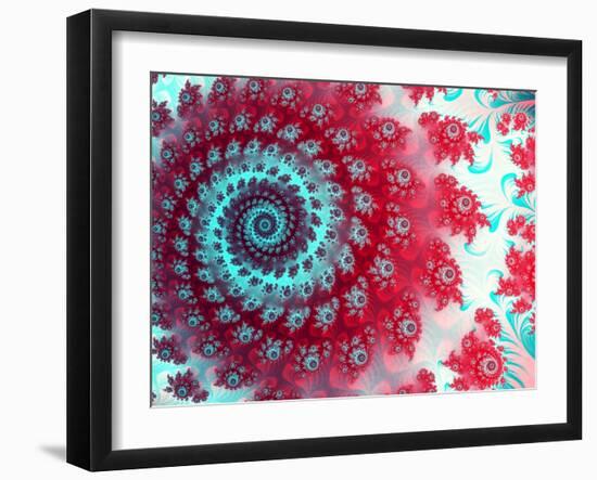 Julia Fractal-Laguna Design-Framed Photographic Print