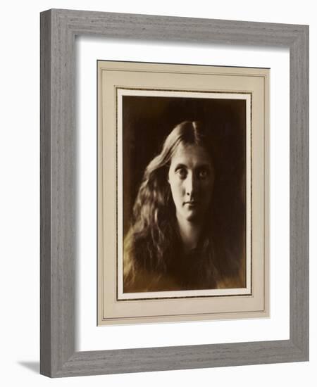 Julia Jackson, 1867-Julia Margaret Cameron-Framed Giclee Print