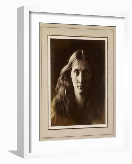 Julia Jackson, 1867-Julia Margaret Cameron-Framed Giclee Print