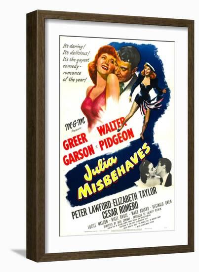 Julia Misbehaves-null-Framed Art Print