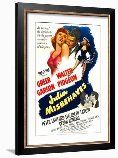 Julia Misbehaves-null-Framed Art Print