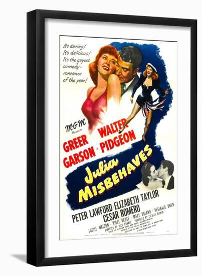 Julia Misbehaves-null-Framed Art Print