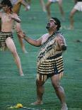 Maoris Perform Traditional Action Songs, Auckland, North Island, New Zealand-Julia Thorne-Photographic Print