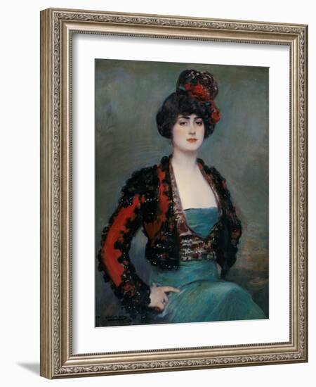 Julia-Ramon Casas-Framed Giclee Print