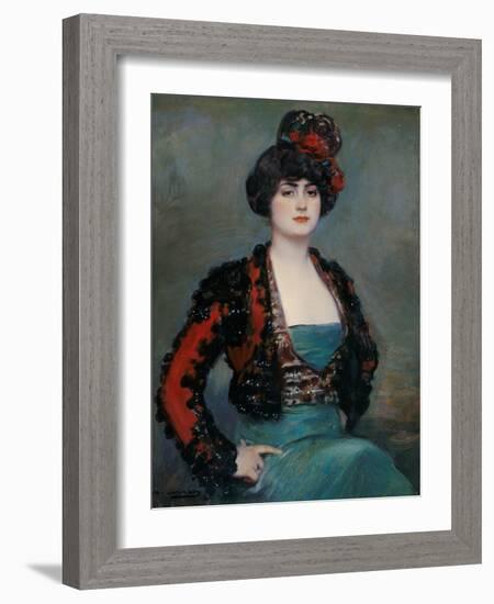 Julia-Ramon Casas-Framed Giclee Print