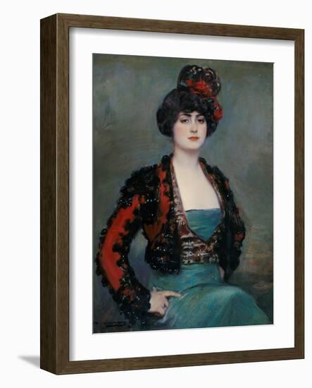 Julia-Ramon Casas-Framed Giclee Print