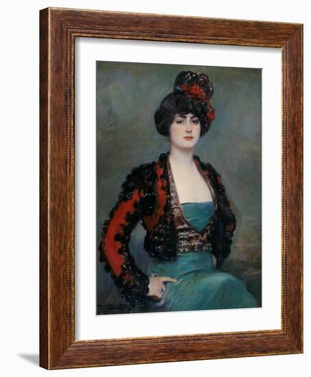 Julia-Ramon Casas-Framed Giclee Print