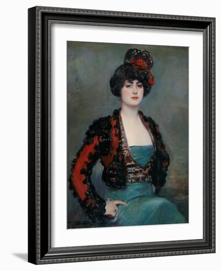 Julia-Ramon Casas-Framed Giclee Print