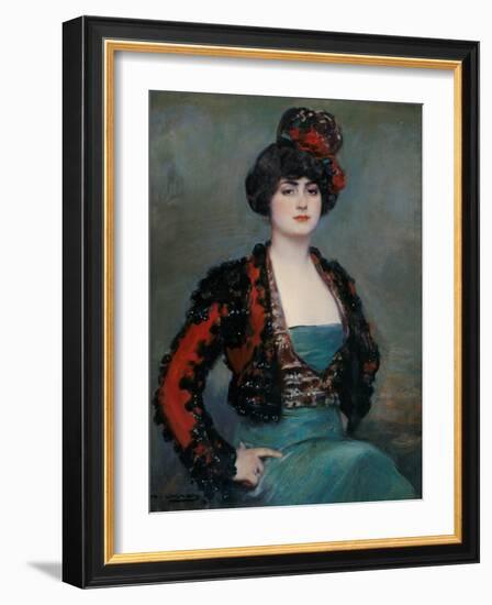 Julia-Ramon Casas-Framed Giclee Print