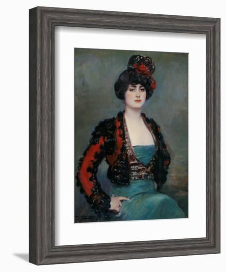 Julia-Ramon Casas-Framed Giclee Print