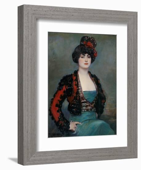 Julia-Ramon Casas-Framed Giclee Print