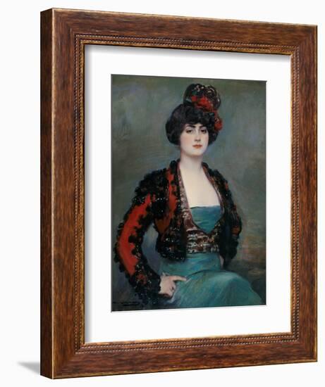 Julia-Ramon Casas-Framed Giclee Print