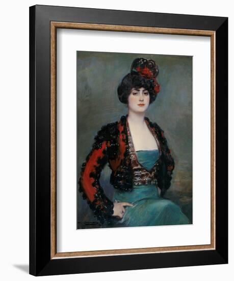 Julia-Ramon Casas-Framed Giclee Print