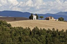 The Vitaleta Chapel Val D'Orcia Tuscany Italy-Julian Castle-Photographic Print