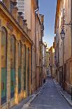 A Narrow Backstreet in Aix-En-Provence, Bouches-Du-Rhone, Provence, France, Europe-Julian Elliott-Photographic Print