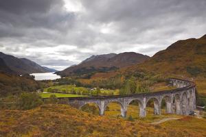 The Magnificent Glenfinnan Viaduct in the Scottish Highlands, Argyll and Bute, Scotland, UK by Julian Elliott