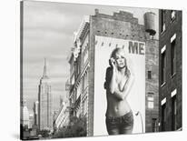 A Billboard in Manhattan-Julian Lauren-Stretched Canvas