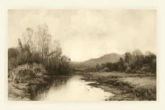 Tranquil Riverscape III-Julian Rix-Framed Art Print