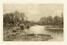 Tranquil Riverscape III-Julian Rix-Framed Art Print
