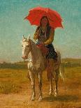 Horseman, Anadarko, Oklahoma, 1890-Julian Scott-Framed Premier Image Canvas