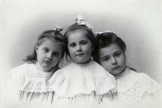 Portrait of Children, Baku, Azerbaijan, 1909-Julian Stanislavovich Zelinsky-Photographic Print