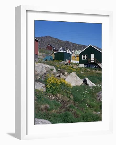 Julianehab, Greenland, Polar Regions-David Lomax-Framed Photographic Print