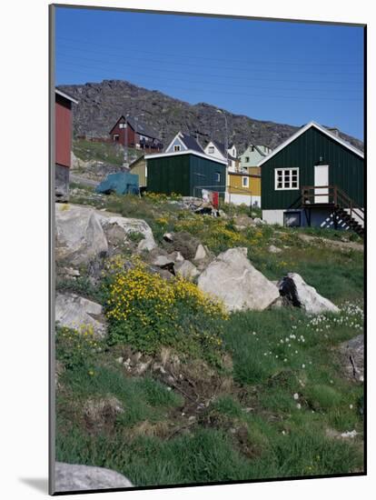 Julianehab, Greenland, Polar Regions-David Lomax-Mounted Photographic Print