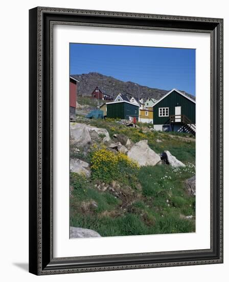 Julianehab, Greenland, Polar Regions-David Lomax-Framed Photographic Print