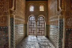Interior of Alhambra Palace in Granada, Spain-Julianne Eggers-Framed Photographic Print