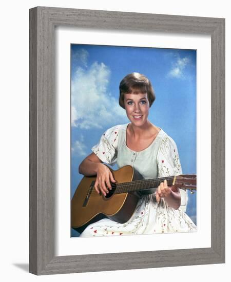 Julie Andrews. "The Sound Of Music" [1965], Directed by Robert Wise.-null-Framed Photographic Print