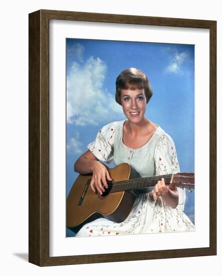 Julie Andrews. "The Sound Of Music" [1965], Directed by Robert Wise.-null-Framed Photographic Print