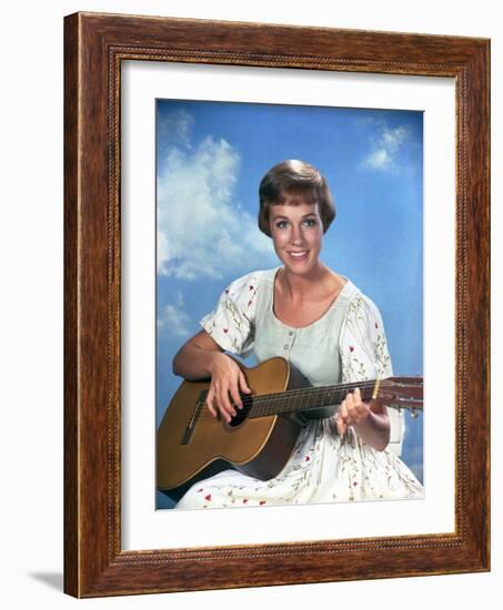 Julie Andrews. "The Sound Of Music" [1965], Directed by Robert Wise.-null-Framed Photographic Print