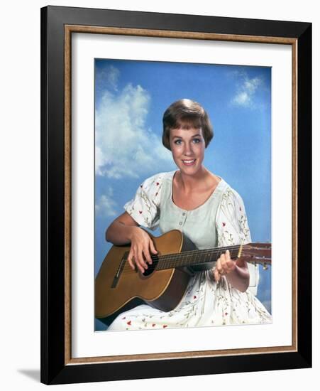 Julie Andrews. "The Sound Of Music" [1965], Directed by Robert Wise.-null-Framed Photographic Print