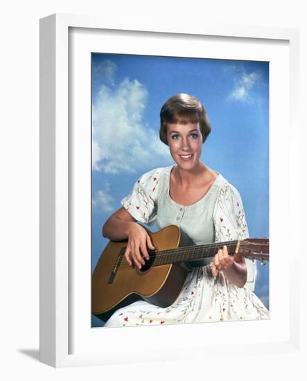 Julie Andrews. "The Sound Of Music" [1965], Directed by Robert Wise.-null-Framed Photographic Print