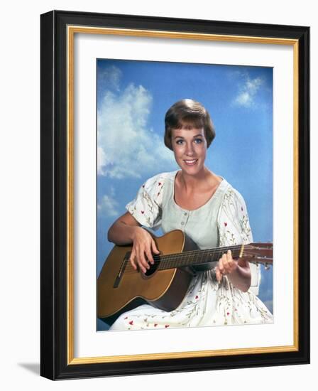 Julie Andrews. "The Sound Of Music" [1965], Directed by Robert Wise.-null-Framed Photographic Print