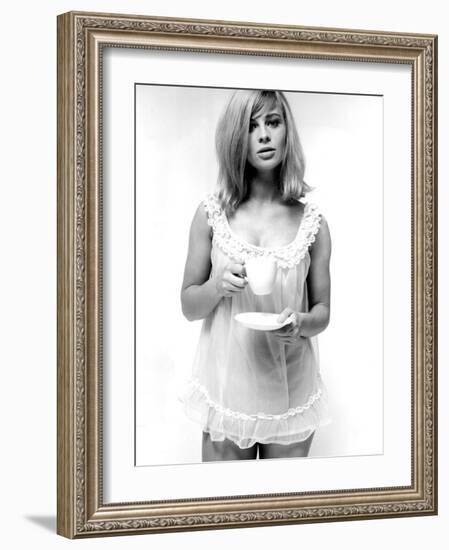 Julie Christie in the Mid 1960s-null-Framed Photo