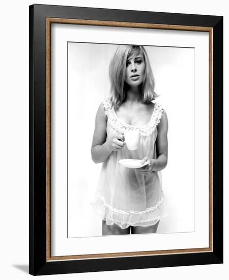 Julie Christie in the Mid 1960s-null-Framed Photo