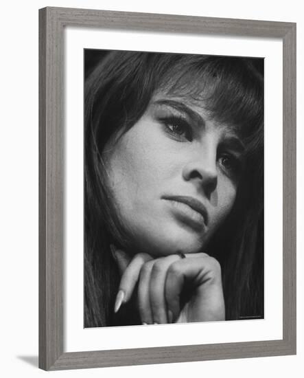 Julie Christie-Paul Schutzer-Framed Premium Photographic Print