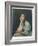 Julie Daydreaming, 1894 (Oil on Canvas)-Berthe Morisot-Framed Giclee Print