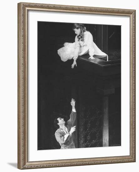 Julie Harris Playing in Stratford Playhouse in "Romeo and Juliet"-Eliot Elisofon-Framed Premium Photographic Print