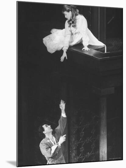 Julie Harris Playing in Stratford Playhouse in "Romeo and Juliet"-Eliot Elisofon-Mounted Premium Photographic Print