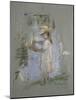 Julie in Pink by the Lakeside-Berthe Morisot-Mounted Giclee Print