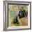 Julie Manet (1878-1966) and Her Greyhound Laerte, 1893-Berthe Morisot-Framed Giclee Print