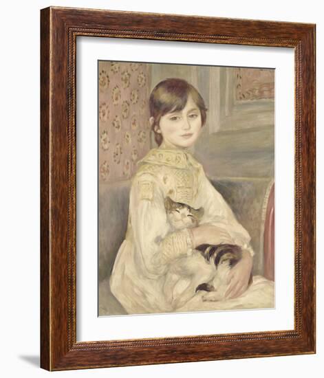 Julie Manet,1887-Pierre-Auguste Renoir-Framed Premium Giclee Print