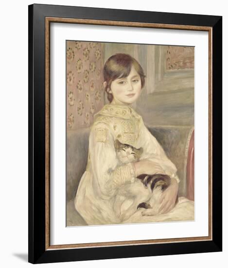 Julie Manet,1887-Pierre-Auguste Renoir-Framed Premium Giclee Print