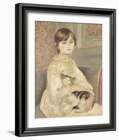 Julie Manet,1887-Pierre-Auguste Renoir-Framed Premium Giclee Print