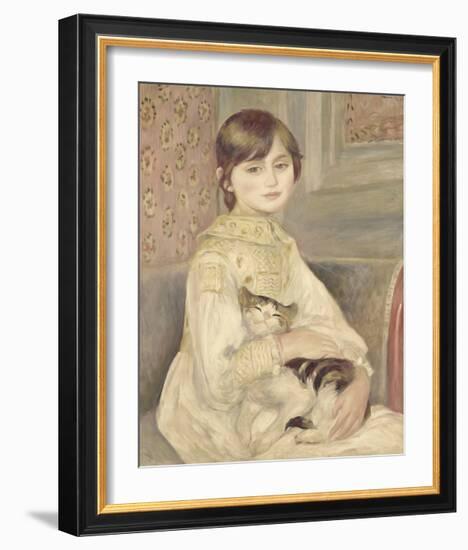 Julie Manet,1887-Pierre-Auguste Renoir-Framed Premium Giclee Print